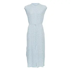 Robe sans manches femme Moss Copenhagen Samera Morocco AOP image-0