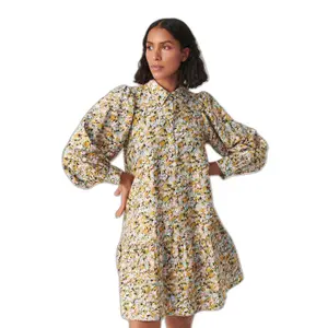 Mini dress woman Moss Copenhagen Minetta Benina AOP image-2