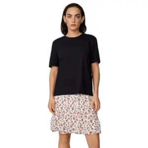 Saia feminina Moss Copenhagen Neomina Rikkelie AOP image-1