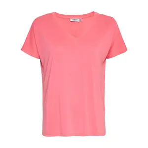 T-Shirt mit V-Ausschnitt, Damen Moss Copenhagen Fenya Modal image-0