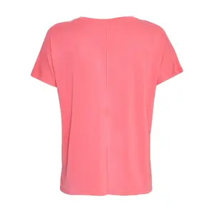 T-Shirt mit V-Ausschnitt, Damen Moss Copenhagen Fenya Modal image-1