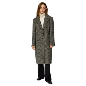 Veste longue femme Moss Copenhagen Genesis CHK image-1