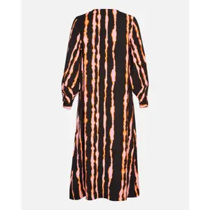 Women's v-neck dress Moss Copenhagen Selfrida Dilvera AOP image-3