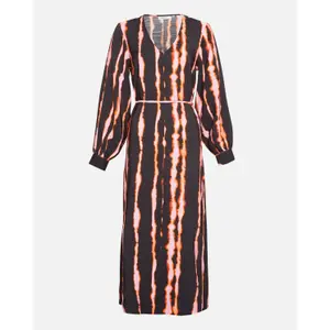 Women's v-neck dress Moss Copenhagen Selfrida Dilvera AOP image-4