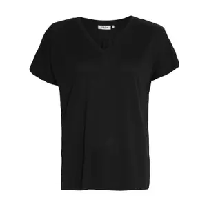 T-shirt com decote em V para mulher Moss Copenhagen Fenya image-0