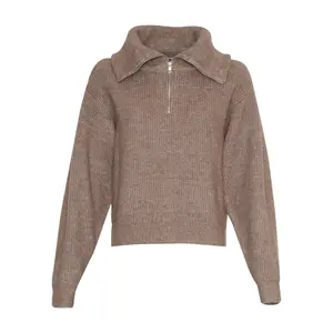Women's zip-up jumper Moss Copenhagen Gytta image-0