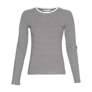 T-shirt de manga comprida feminina Moss Copenhagen Gemma Hadrea O image-0
