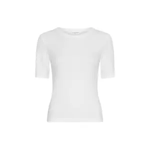 Ribbet T-shirt til kvinder Moss Copenhagen Betrina 2/4 image-0