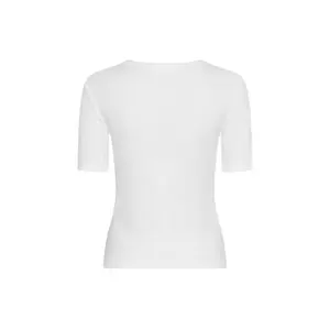 Ribbet T-shirt til kvinder Moss Copenhagen Betrina 2/4 image-1