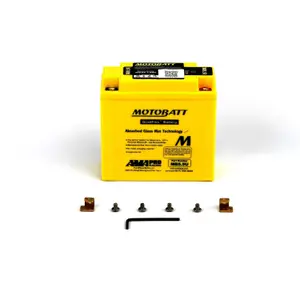 Batería de moto de 4 polos Motobatt MB5.5U image-2