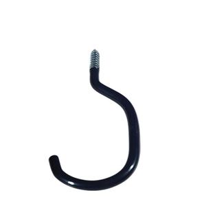 497401-small-round-hook-wall-bracket-mottez-black-one-size