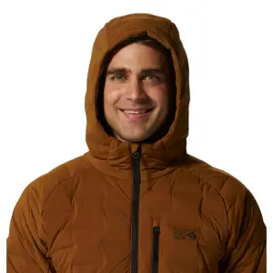 Hooded jacket Mountain Hardwear Stretchdown image-1