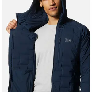 Hooded jacket Mountain Hardwear Stretchdown image-4