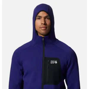 Full-zip hooded fleece Mountain Hardwear Polartec® Power Grid image-1