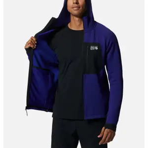 Full-zip hooded fleece Mountain Hardwear Polartec® Power Grid image-2