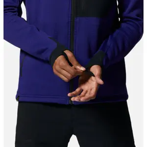 Full-zip hooded fleece Mountain Hardwear Polartec® Power Grid image-3