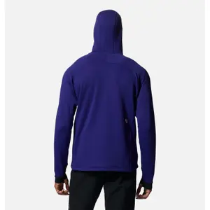 Full-zip hooded fleece Mountain Hardwear Polartec® Power Grid image-5