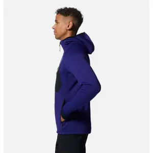 Full-zip hooded fleece Mountain Hardwear Polartec® Power Grid image-6