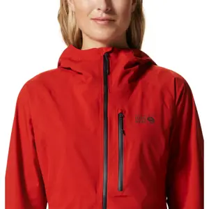 Women's stretch hiking jacket Mountain Hardwear Ozonic image-1