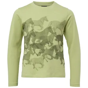 Camiseta de manga larga para niños Mountain Horse Running image-0