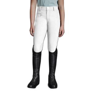 Pantaloni da equitazione a media aderenza per bambina Mountain Horse Crown GT image-1