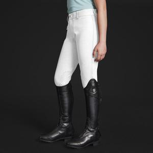Pantaloni da equitazione a media aderenza per bambina Mountain Horse Crown GT image-2