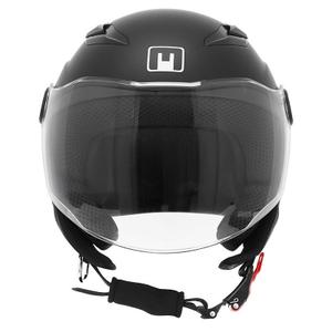 Simple children's open face motorcycle helmet with visor MPH Play image-1