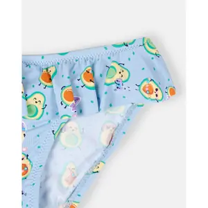 Avocado bikini bottoms for girls Mr. Wonderful image-3