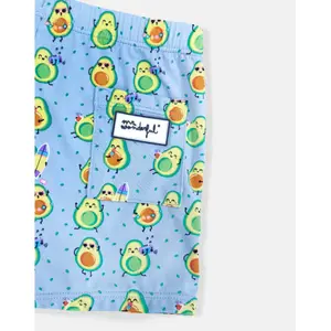 Elastic swim shorts avocado child Mr. Wonderful image-2