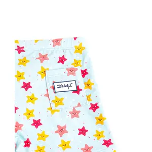 Kids' star print elastic swim shorts Mr. Wonderful image-2