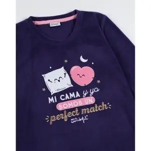 Girls' long-sleeve pyjamas Mr. Wonderful Mi Cama y Yo image-2