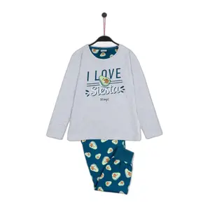 Girls' long-sleeve pyjamas Mr. Wonderful Siesta image-0