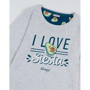 Girls' long-sleeve pyjamas Mr. Wonderful Siesta image-2