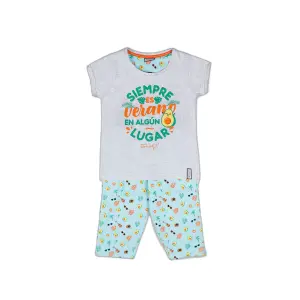 Girl's pajamas Mr. Wonderful Siempre es Verano image-0