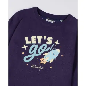 Children's long sleeve pyjamas Mr. Wonderful Let´s Go image-2