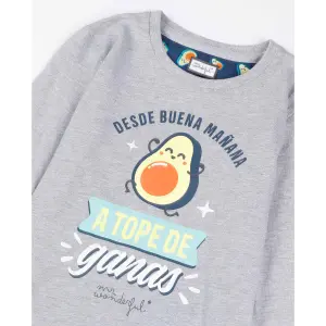 Children's long sleeve pyjamas Mr. Wonderful A Tope image-2