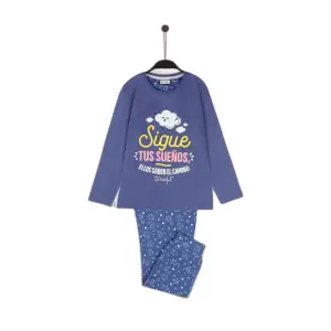Girls' long-sleeve pyjamas Mr. Wonderful Sigue Tus Sueños image-0