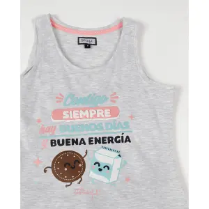 Sleeveless girls' pyjama Mr. Wonderful Contigo image-2