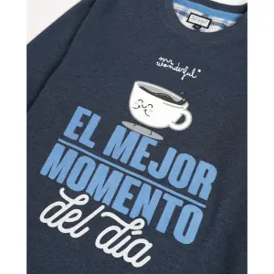 Children's long sleeve pyjamas Mr. Wonderful Momento del Día image-3