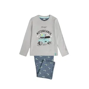 Children's long sleeve pyjamas Mr. Wonderful Motodreamer image-0