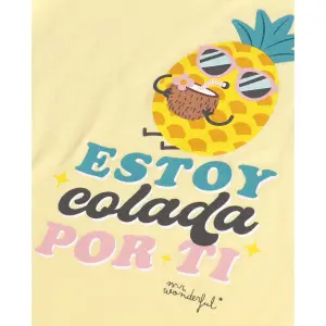 Girl's pajamas Mr. Wonderful Piña image-2