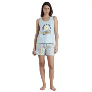 Pijama sem mangas mulher Mr. Wonderful Positive image-0