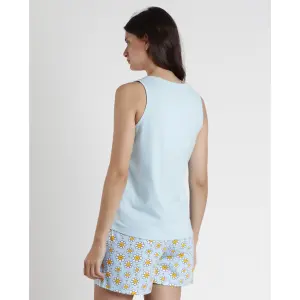 Pijama sem mangas mulher Mr. Wonderful Positive image-3