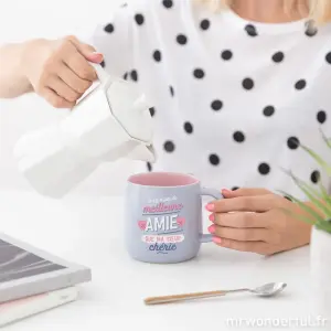 Tasse- il n’y a pas de meilleure amie que ma sœur.. chérie Mr. Wonderful image-2