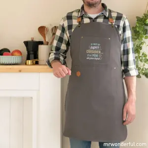 Delantal - Soy un gran cocinero... y un padre un poco puntilloso Mr. Wonderful image-0