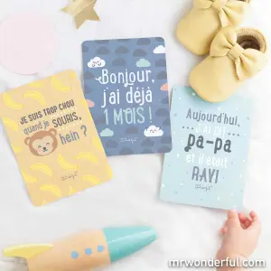 Carta regalo - foto del mio primo anno di vita da bambino Mr. Wonderful image-2