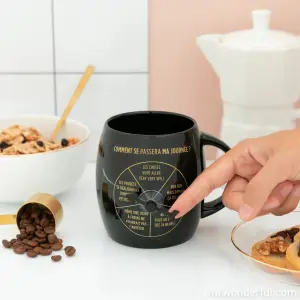 Tazza con rotella girevole: come andrà la mia giornata? Mr. Wonderful image-3