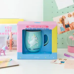 Tazza in rilievo con unicorno Mr. Wonderful You Are Fantastic image-1