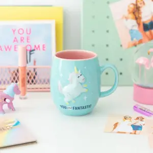 Tazza in rilievo con unicorno Mr. Wonderful You Are Fantastic image-3