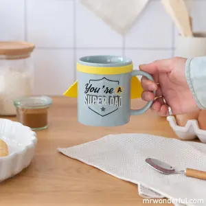 Mug Mr. Wonderful You're a Super Dad image-1